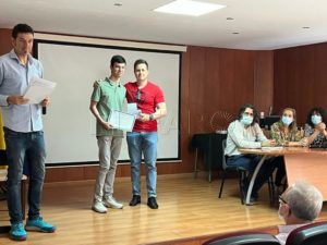 WhatsApp Image 2022 05 23 at 1.52.45 PM 1 Los premios de las Olimpiadas de Física y Química se han entregado esta mañana
