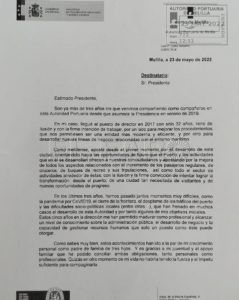 WhatsApp Image 2022 05 23 at 2.19.03 PM 1 Dimite Luis Ayala, director del Puerto de Melilla