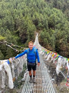 alvaro 2 El policía melillense Álvaro García va camino del campamento base del Everest