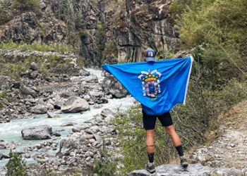 alvaro garcia El policía melillense Álvaro García va camino del campamento base del Everest