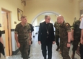 arzobispo castrense2 El Arzobispo Castrense Juan Antonio Aznárez visita la guarnición de Melilla