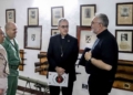 arzobispo castrense3 El Arzobispo Castrense Juan Antonio Aznárez visita la guarnición de Melilla