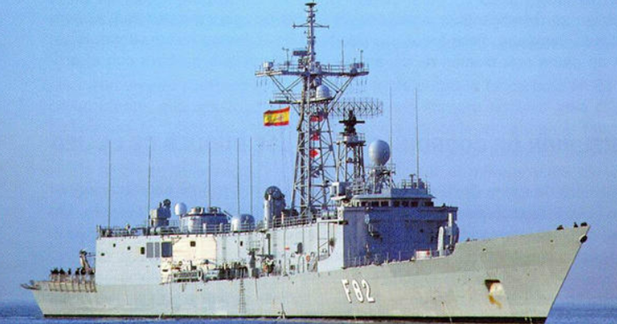 La fragata F-82 “Victoria” arribará el 3 de junio al puerto de Melilla