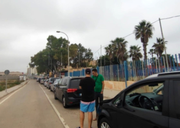 frontera1 La frontera de Melilla registra un descenso del flujo peatonal en las últimas 24 horas