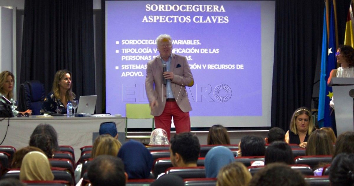 ONCE presenta en Melilla el último sistema tecnológico de apoyo a personas con sordoceguera