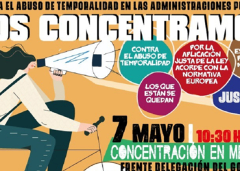 sate SATE-STEs llama a protestar el sábado contra la temporalidad frente a la Delegación de Gobierno