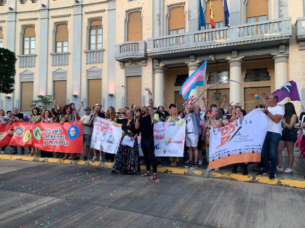 15 3 Melilla se tiñe de arcoíris por el Orgullo