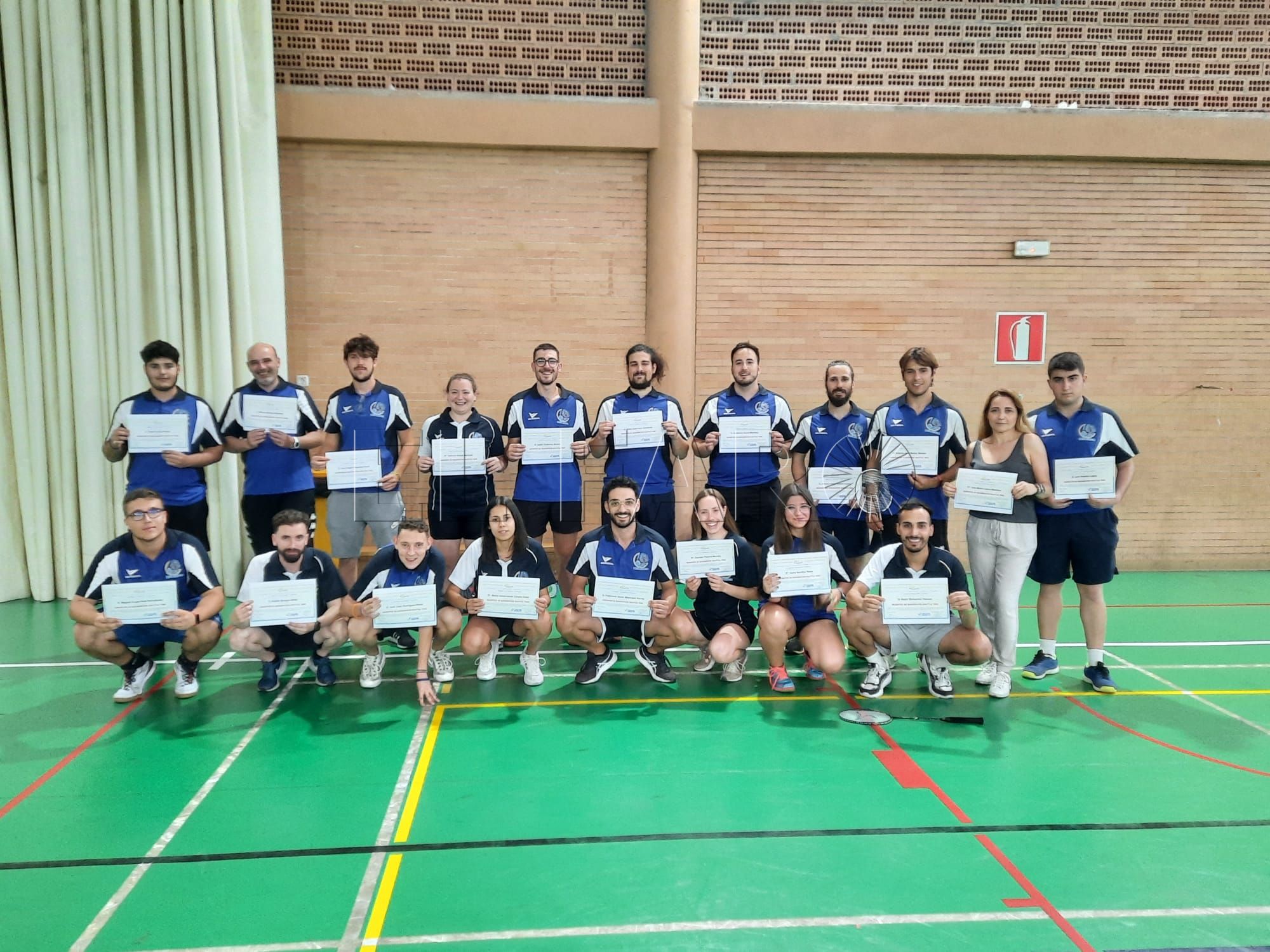 1654326680675 Exitoso curso de formación de Monitor de Bádminton