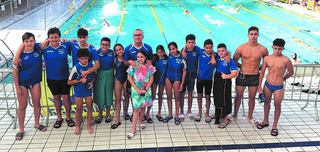 444444 Gran papel en el Trofeo Villa de Churriana del Club Natación Melilla