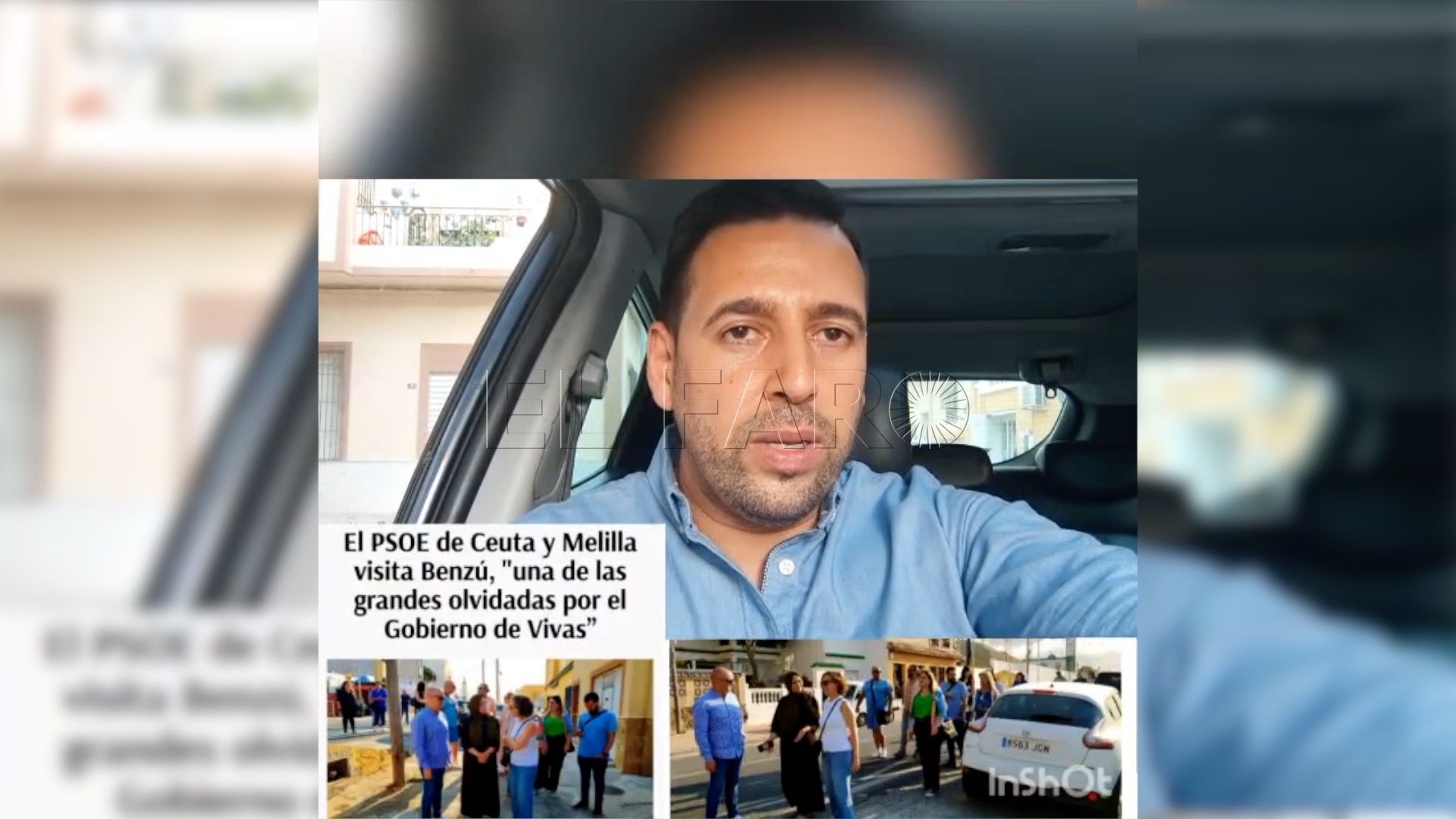 Azmani critica que Rojas y Moh paseen por los barrios periféricos de Ceuta cuando no lo hacen en Melilla Azmani critica que Rojas y Moh paseen por los barrios periféricos de Ceuta cuando no lo hacen en Melilla