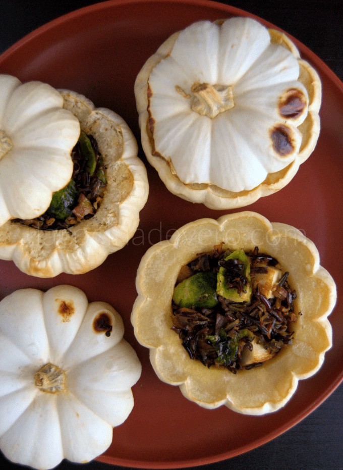 Calabazas rellenas de arroz salvaje 680x1024 1 Cocina vegetariana: Una apuesta por el consumo sostenible