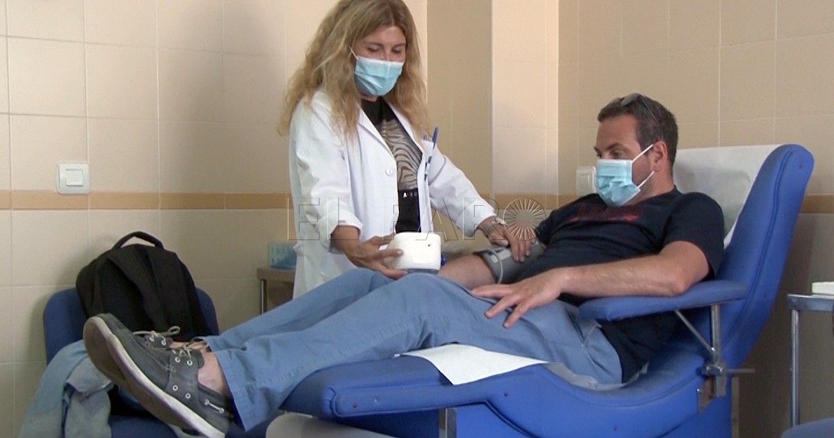 Donante de sangre en Melilla Cae en Melilla el número de donantes de sangre durante la pandemia