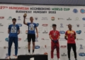 FUhCWnkXwAEJSRz Antxo Vidal, oro y bronce en Hungría