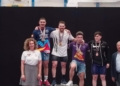 FVETGWdWAAAiF F Ocho medallas en el Nacional Absoluto de halterofilia