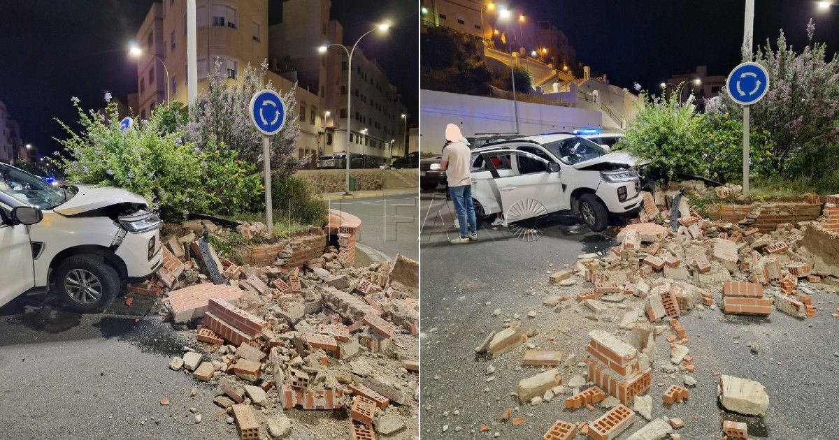 FotoJet Denunciado el conductor que, bajo los efectos del alcohol, se estrelló en la rotonda del Tesorillo