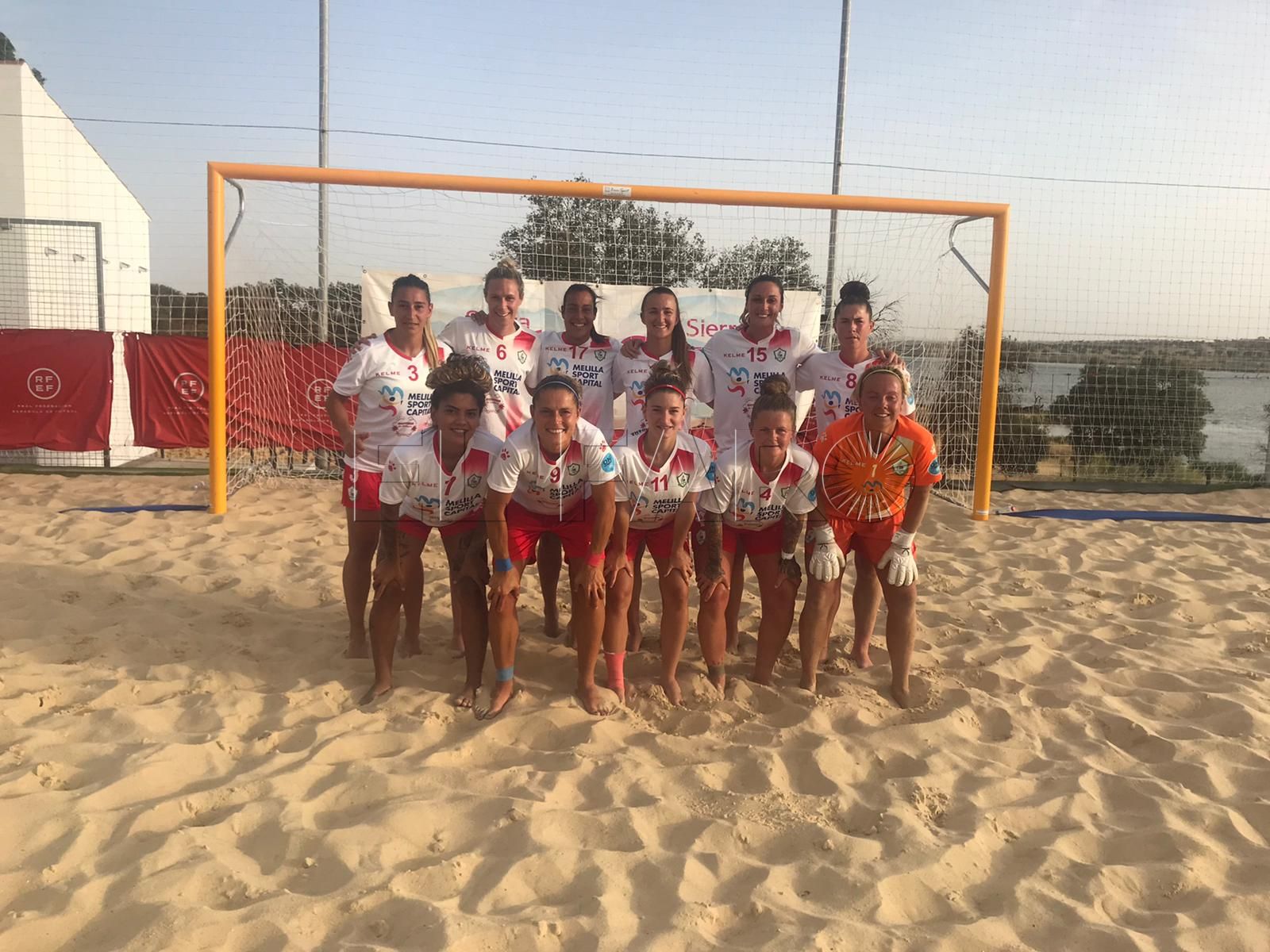 IMG 20220618 WA0007 Buena participación de los equipos melillenses en el fútbol playa nacional