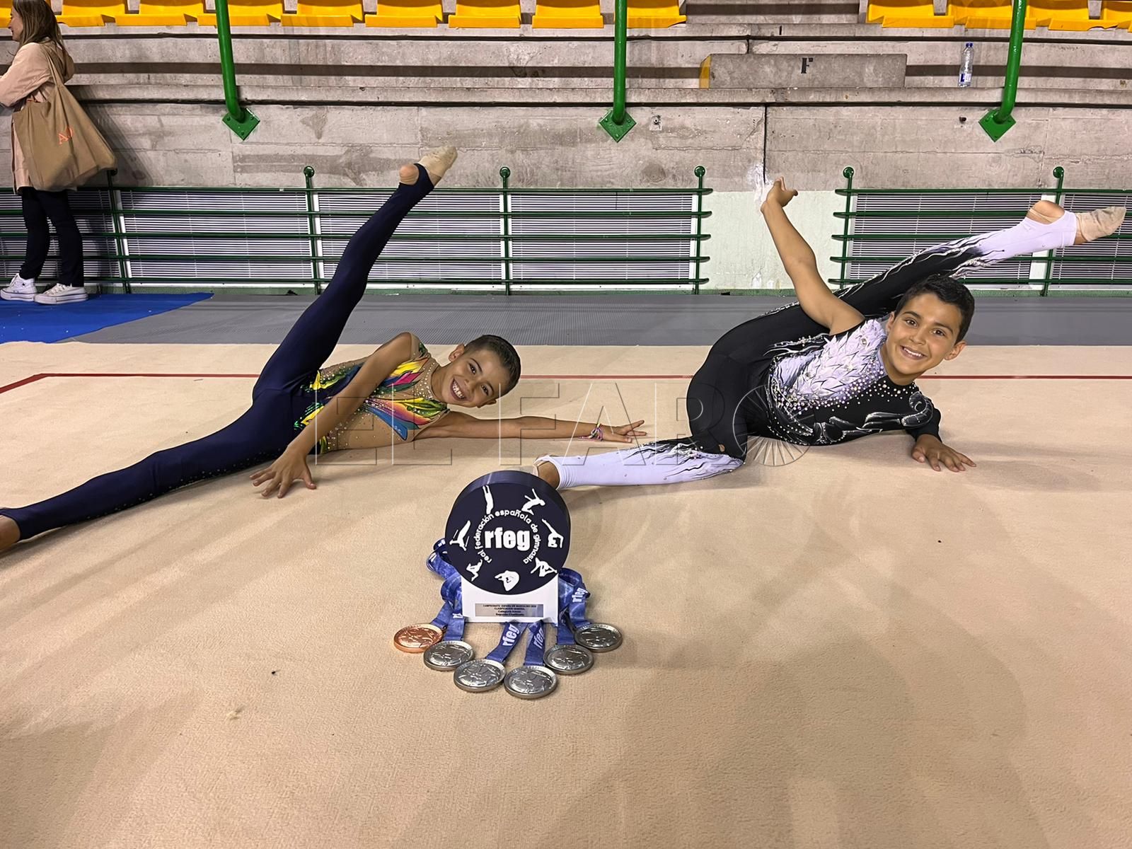 IMG 20220624 WA0044 Leo Faus y Neizan Buyemaa se traen un gran botín de medallas del Nacional de gimnasia rítmica masculino
