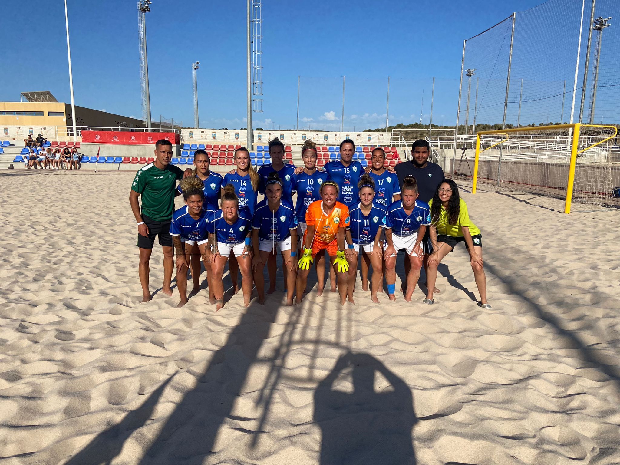 IMG 20220624 WA0124 El Higicontrol sigue su caminar en la Primera División del fútbol playa femenino