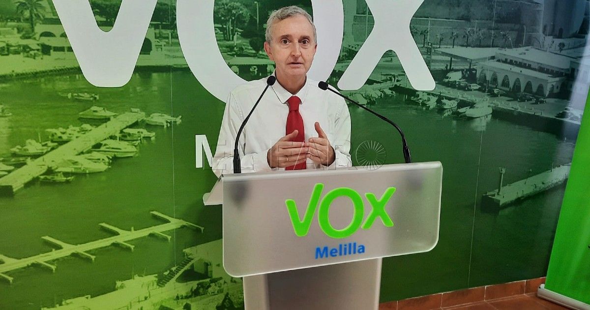 José Miguel Tasende Vox Melilla exige que se regule el padrón municipal