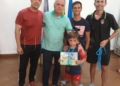 LUCAS DRIS NAVARRO La Peña Barcelonista premia a una nueva promoción de alumnos de la Escuela Luisca