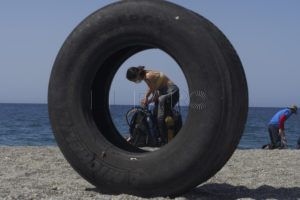LimpiezaSalobreñaGL22 Voluntarios recogerán residuos en el mar en las playas de Horcas Coloradas y Aguadú