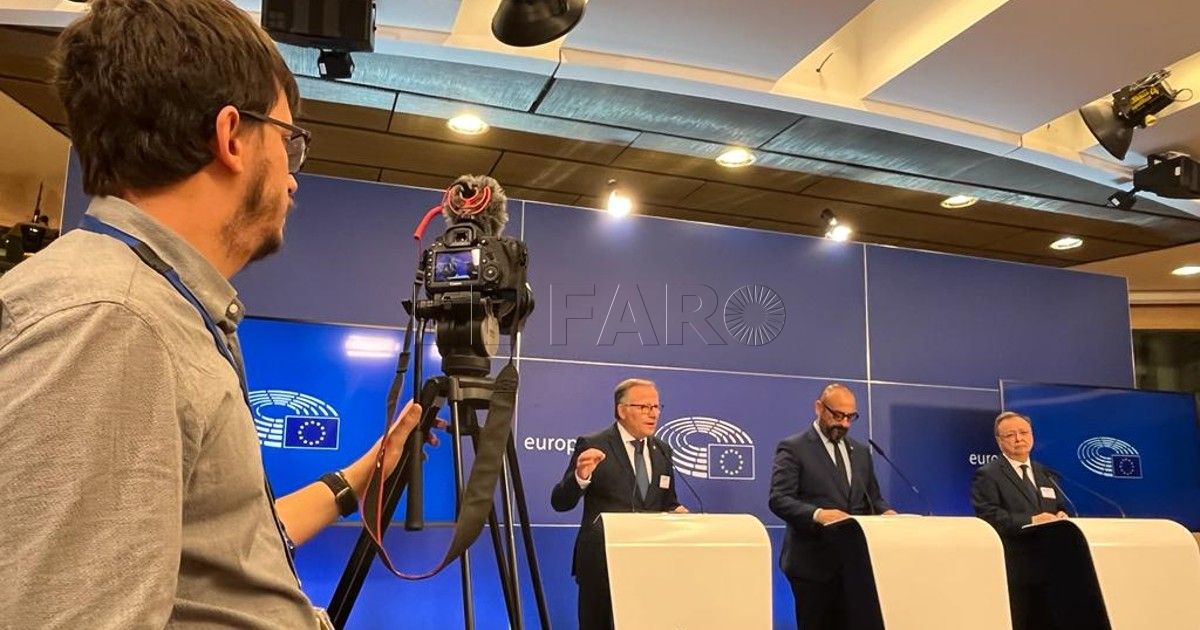 Rueda de Prensa Un acto montado para visualizar la presencia de Melilla y Ceuta en Europa