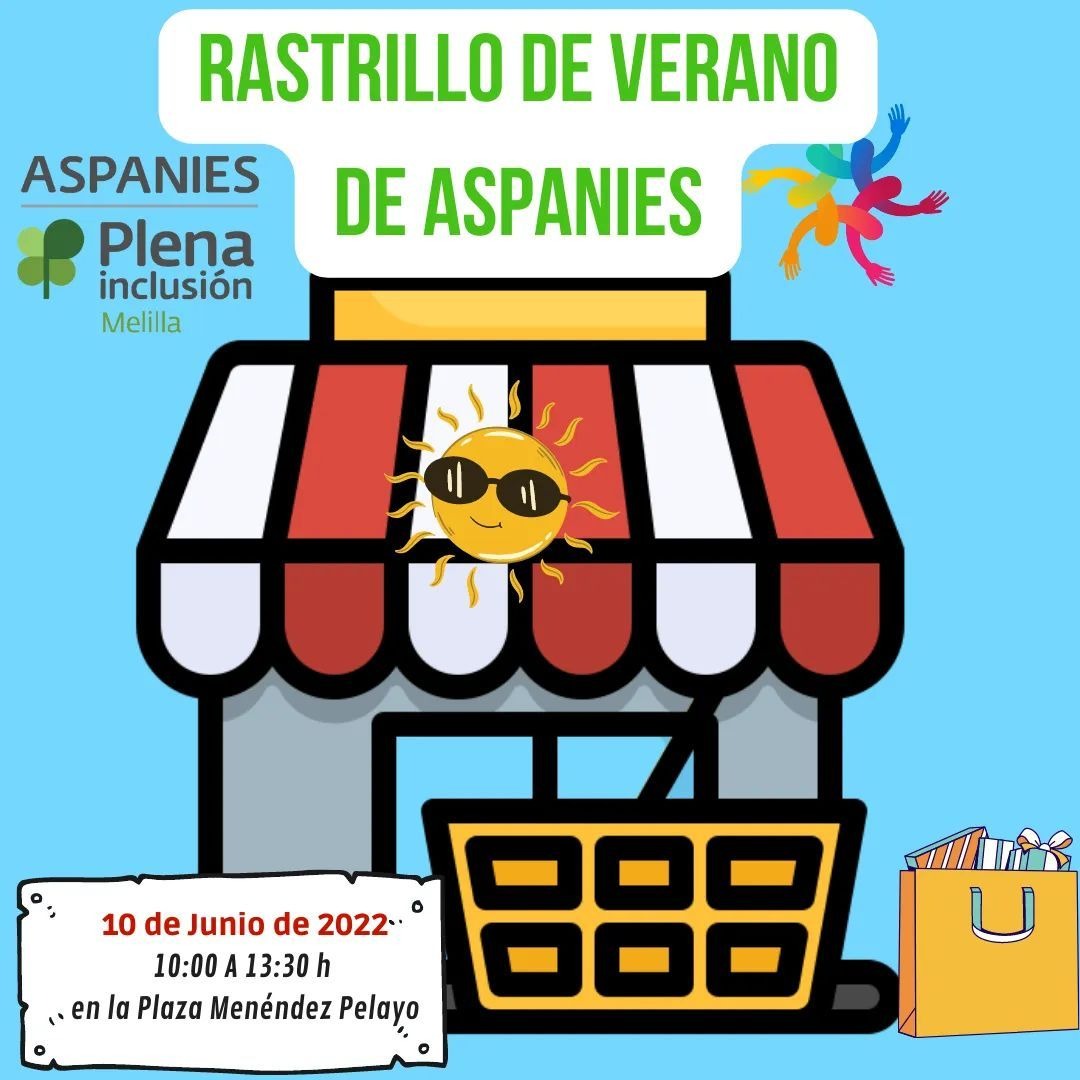 WhatsApp Image 2022 06 09 at 7.51.15 AM Aspanies vuelve este viernes a la plaza Menéndez Pelayo con su rastrillo de verano