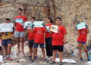 WhatsApp Image 2022 06 13 at 12.32.54 PM Los niños reivindican un futuro limpio de basuras marinas
