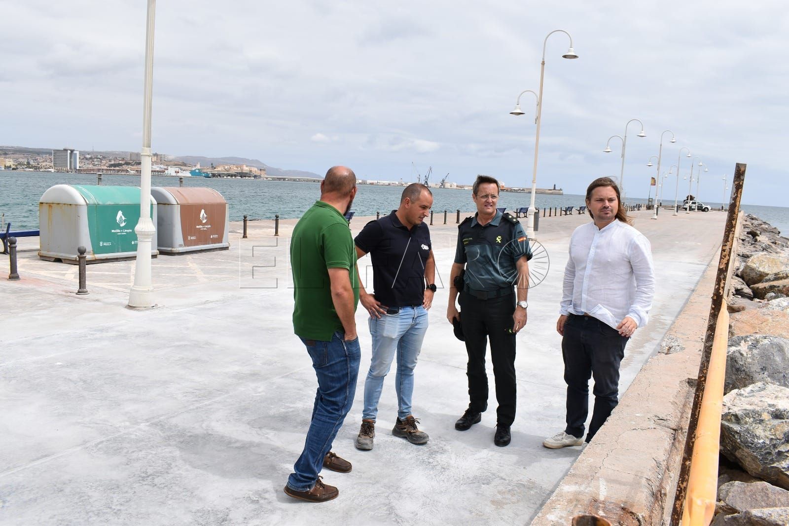 Finalizadas las obras de reparación en el Dique Sur