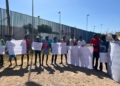 WhatsApp Image 2022 06 27 at 12.00.40 PM 13 Medio centenar de migrantes protestan en el CETI de Melilla contra 'la masacre' de Marruecos