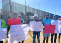 WhatsApp Image 2022 06 27 at 12.02.27 PM 12 Medio centenar de migrantes protestan en el CETI de Melilla contra 'la masacre' de Marruecos