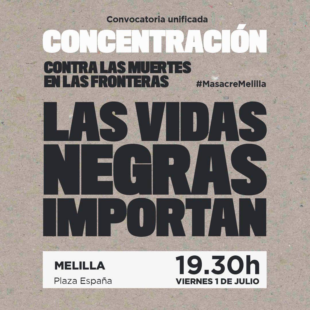 WhatsApp Image 2022 06 29 at 4.20.05 AM Llaman a concentrarse este viernes en Melilla contra las muertes en la frontera