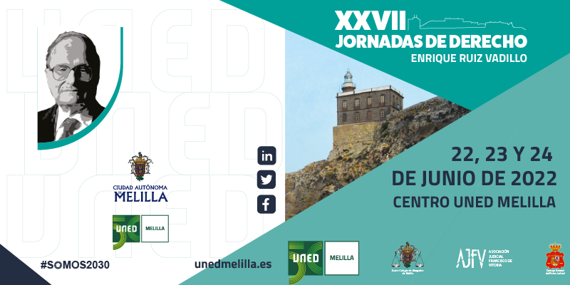 XXVVIIJDerechoWEB La UNED de Melilla retoma sus jornadas de Derecho