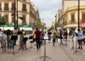 asbanor6 Concierto de alumnos de la Escuela de Música, en el centro de Melilla