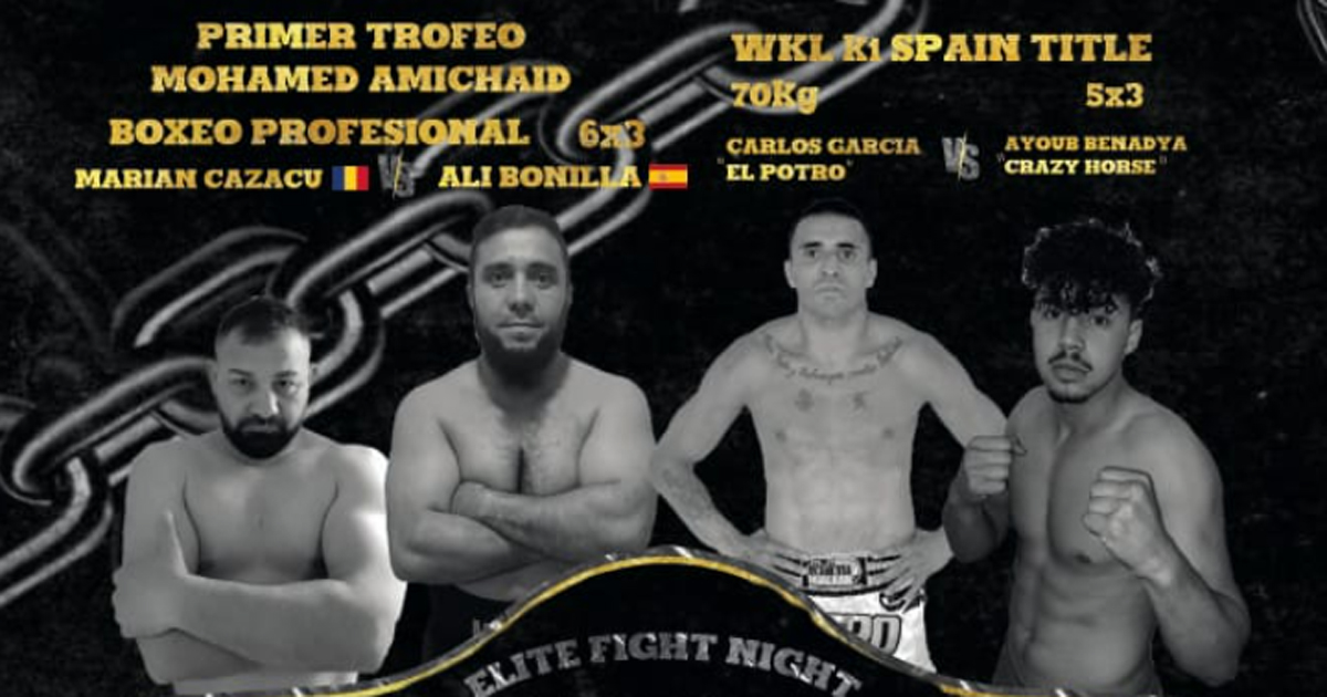 El melillense Ali Bonilla, en el foco del cartel de boxeo de mañana
