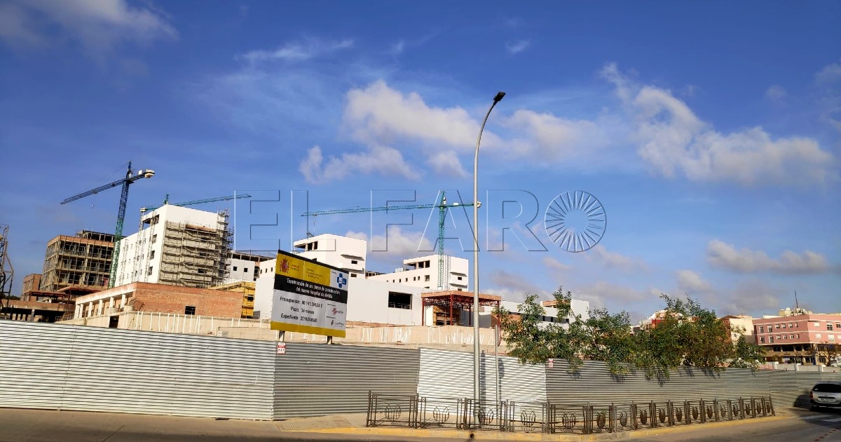 El Ingesa dice que el Hospital Universitario de Melilla estará funcionando en 2023