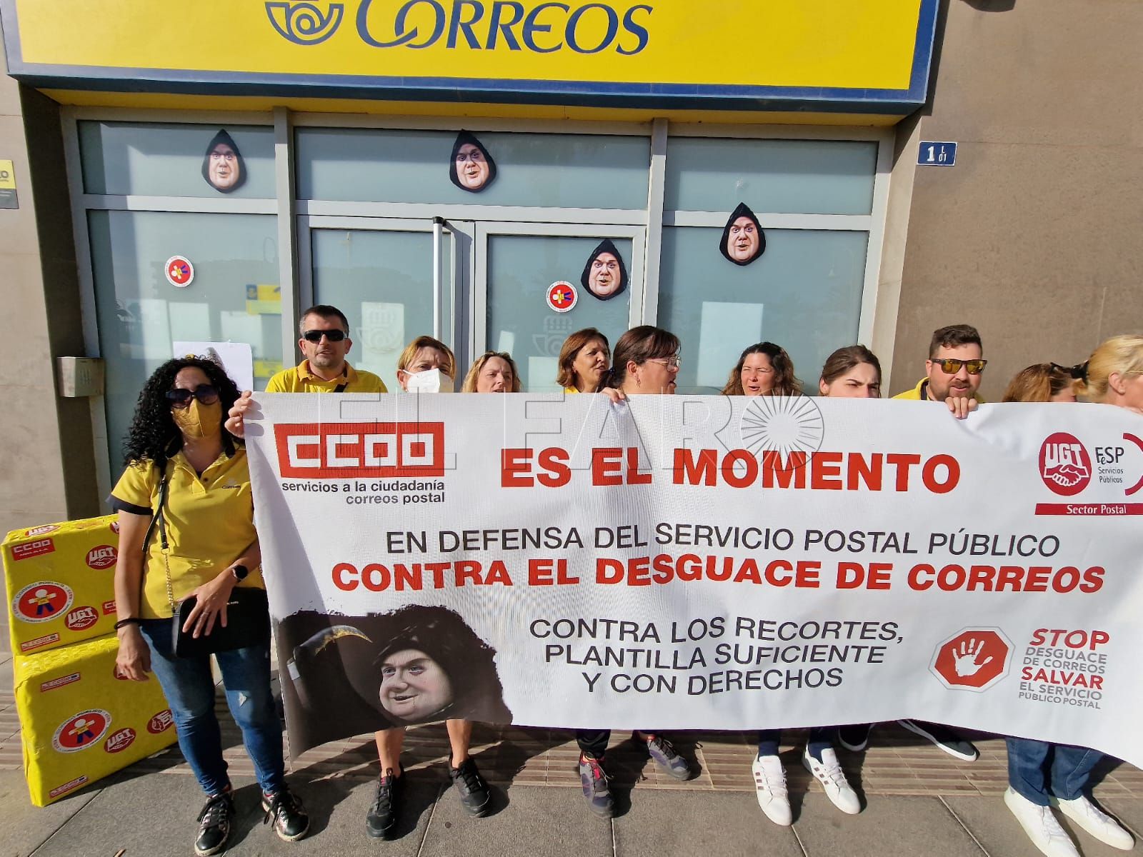 movilización correos "Correos se ha colocado como la campeona del empleo basura"