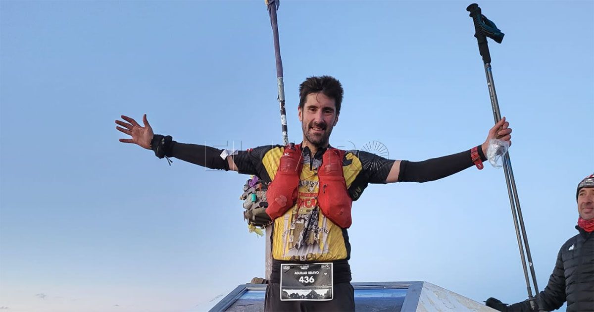 muybuena Juandi Aguilar logra hacerse un hueco en la Andorra Trail 100km