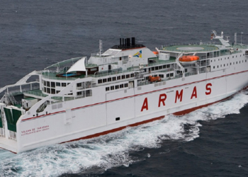 naviera armas trasmediterranea Dos buques de Trasmediterránea viajarán de Almería a Melilla durante la OPE 2022