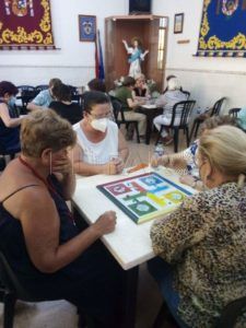 parchís 1 Torneo de parchís clasificatorio en la Asociación de Vecinos “Tesorillo”