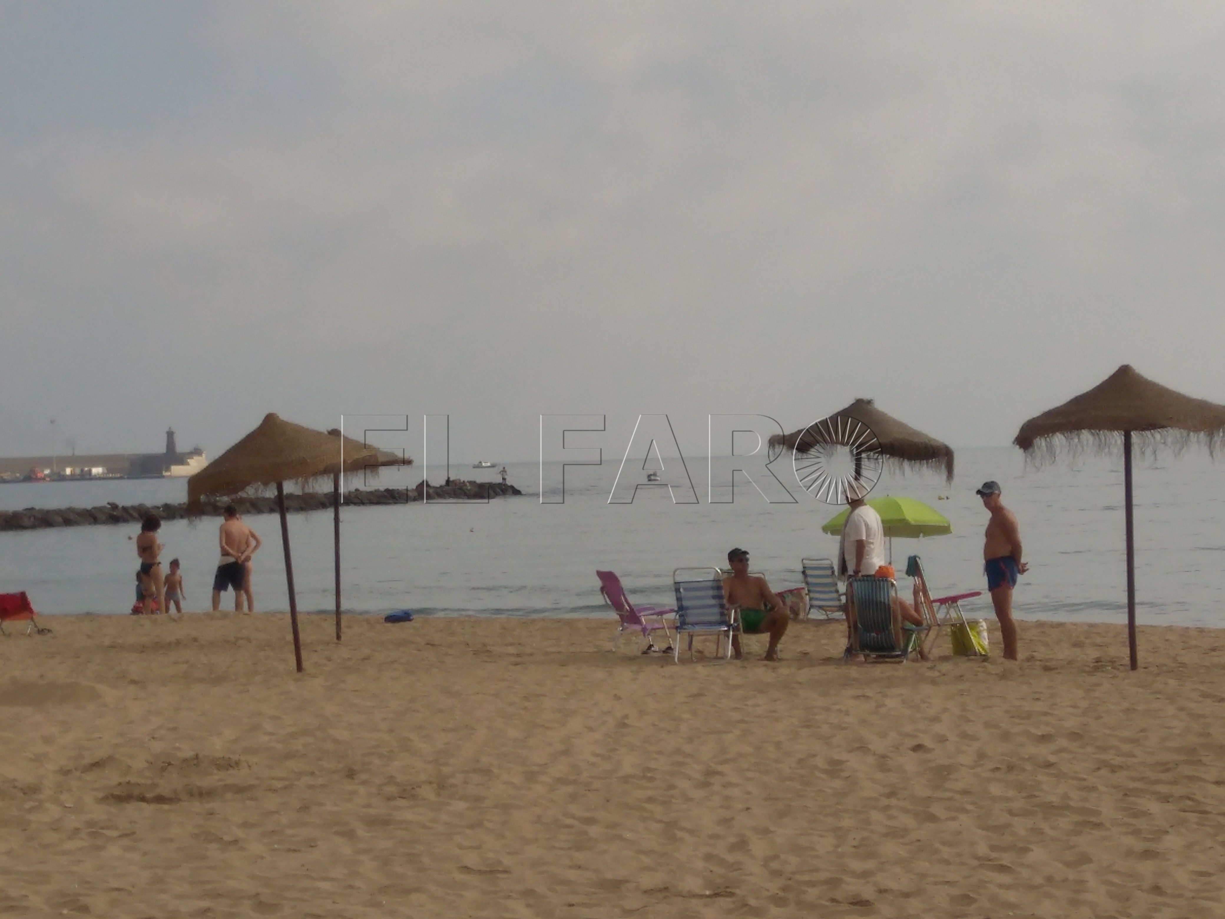 playaaa Temperaturas entre tres y siete grados por encima de lo normal
