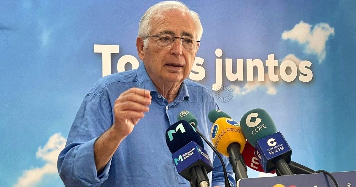 Juan José Imbroda, presidente del PP en Melilla.