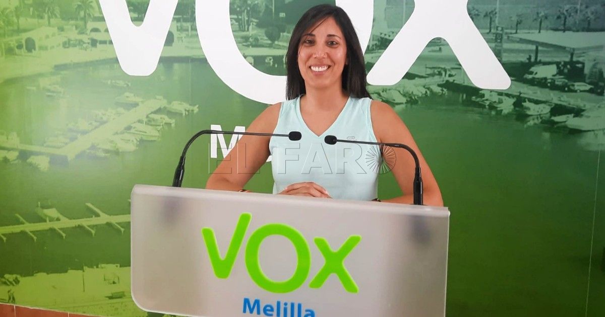 Sendy Nanwani, vicesecretaria de afiliación de Vox Melilla