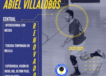 23D 1 Abiel Villalobos renueva en el Melilla Sport Capital Virgen de la Victoria