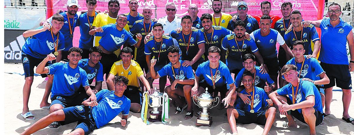 332323232323 El fútbol playa melillense, una gran potencia a nivel nacional