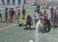 44 1 Los bomberos visitan el Campamento Recreativo de la Real Federación Melillense de Fútbol