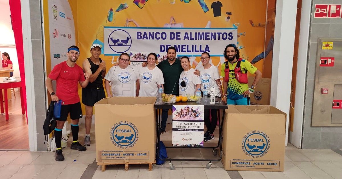 Banco Parque Melilla participa activamente en el reto deportivo solidario