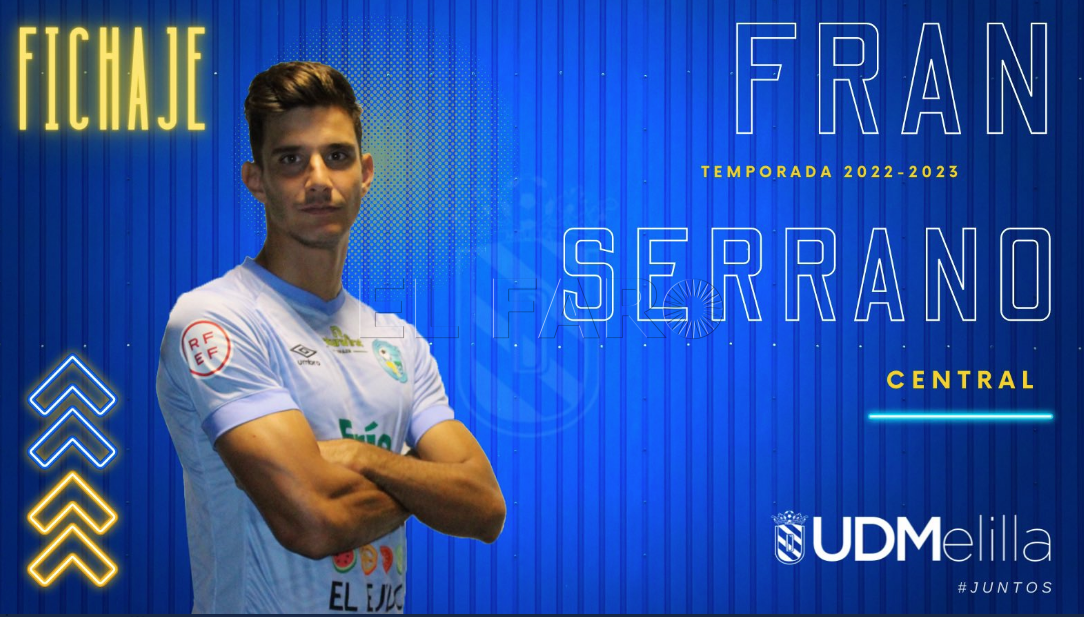 Fran Serrano, incorporación de altura para la defensa de la UD Melilla