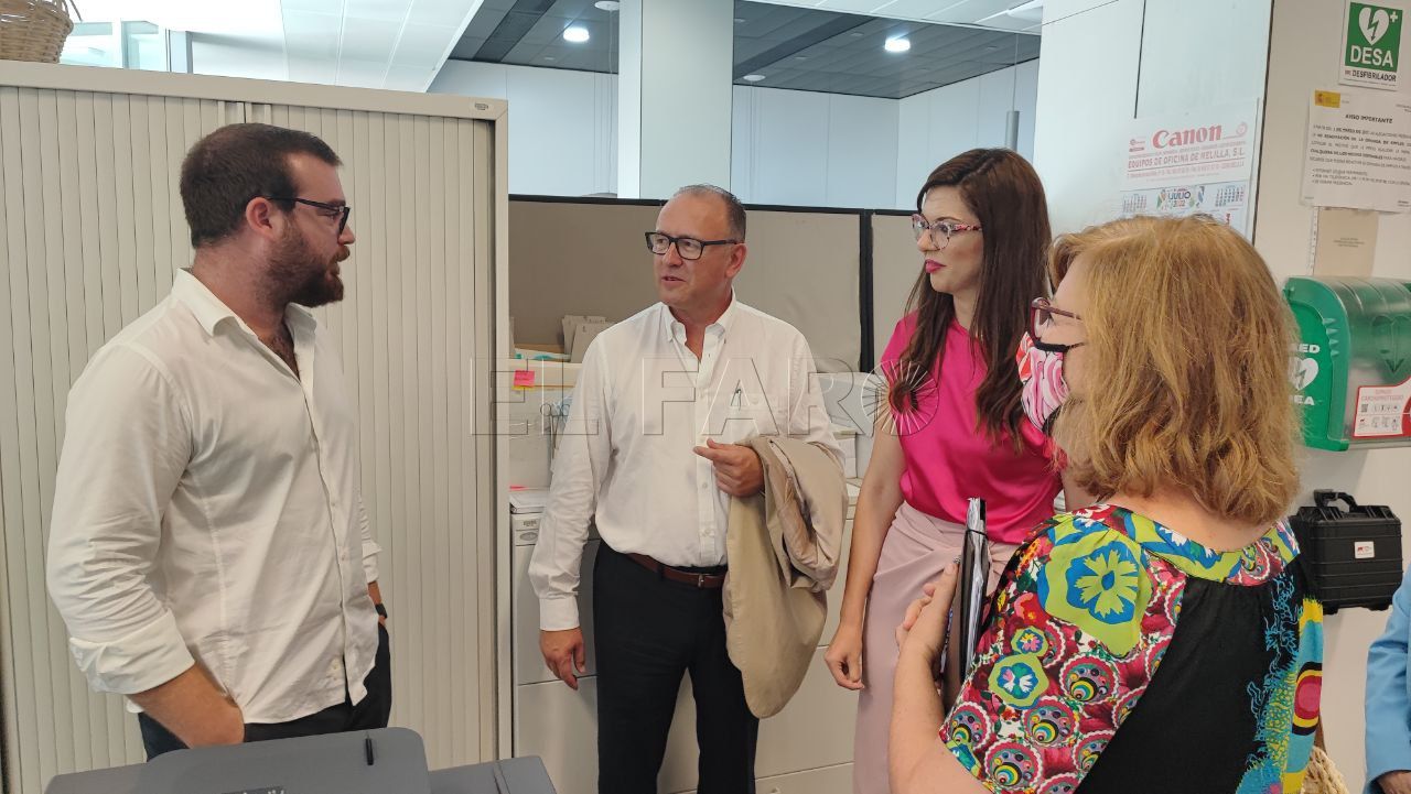 Director general del SEPE El director general del SEPE anima a robustecer tejido empresarial de Melilla