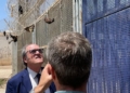 El Defensor en la valla Melilla Marruecos El Defensor del Pueblo visita la valla de Melilla donde ocurrió "el trágico salto" del 24J
